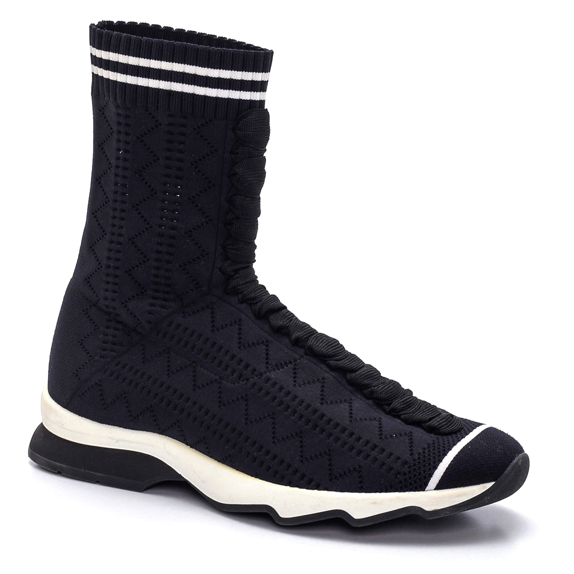 Fendi - Black Sock Sneakers 